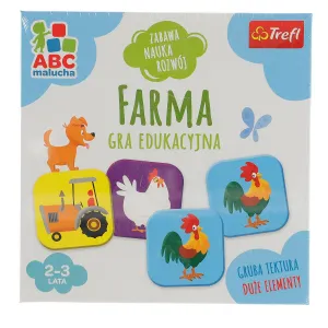 Gra edukacyjna Trefl ABC Malucha Farma (01944)