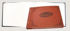 Kronika Warta - bordowy 100k. 343mm x 250mm (319-069)