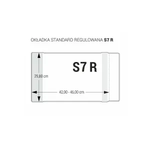 Okładka Biurfol 258mm x 420-450mm (OZB-58)