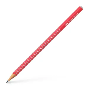 Ołówek Faber Castell Sparkle Pearly Czerwony (Candy Cane Red) (118240 FC)