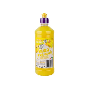 Klej artystyczny brokatowy żółty 500ml Tuban (TU3433)