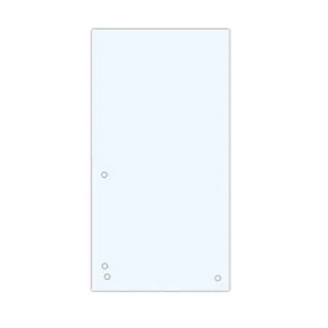 Przekładka czysta 1/3 A4 biała 190g 100k [mm:] 235x105 Donau (8620100-09PL)