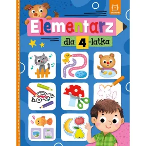 Książka dla dzieci Elementarz dla 4-latka Aksjomat