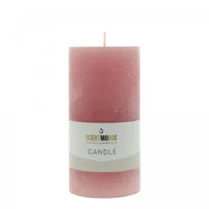 Świeca pieńkowa 6,3X12,5cm w kolorze Coral [mm:] 125 śr. 60mm Pavoncella (8720935401308)