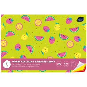 Zeszyt papierów kolorowych B5 170g 8k Interdruk (ZEPKB5SP)