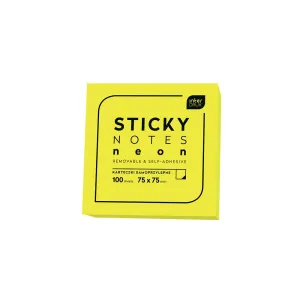 Notes samoprzylepny (karteczki) mix 100k [mm:] 75x75 Interdruk (IKARSAM100N)