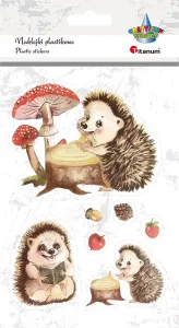 Naklejka (nalepka) Craft-Fun Series jeże Titanum (24CYD1104-1)