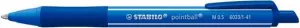 Długopis colorfull wkład niebieski 0,5mm Stabilo (6033/1-41)
