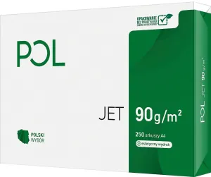 Papier ksero A4 POL poljet biały 250k. 90g International Paper