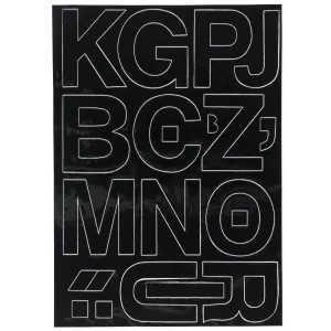 Naklejka (nalepka) litery samoprzylepne carne (60mm)