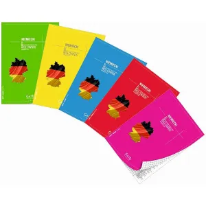 Zeszyt tematyczny Gatis polsko-niemiecki A5 60k. krata 148mm x 210mm