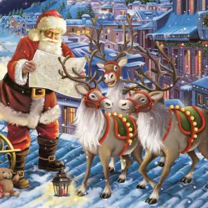 Serwetki Pol-mak gwiazdka - mix 330mm x 330mm (Sd GW)