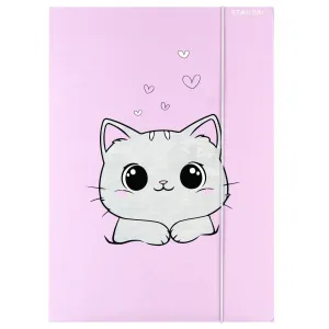 Teczka kartonowa na gumkę Kotek A4 mix Starpak (559723)