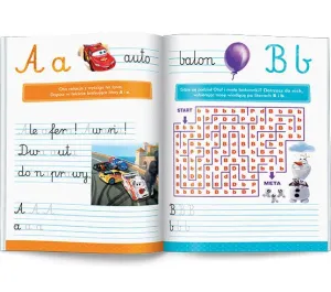 Książeczka edukacyjna Disney Uczy. Elementarz. Ćwiczenia Ameet (USL 9303)