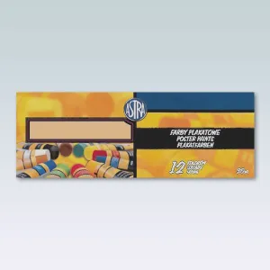 Farby plakatowe kolor: mix 30ml 12 kolor. Astra (83110901)