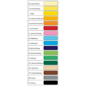 Brystol Happy Color pomarańczowy (HA 3527 5070-4)