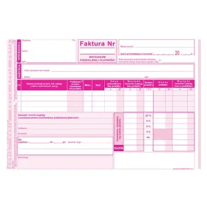 Druk offsetowy Faktura VAT A5 Michalczyk i Prokop (127-3P)
