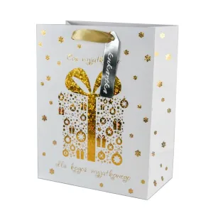 Torba prezentowa torebka ozdobna Bożenarodzenie [mm:] 330x456x 120 Kukartka (QPS)