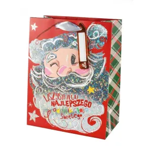 Torba prezentowa torebka ozdobna Bożenarodzenie [mm:] 330x456x 120 Kukartka (QPS)