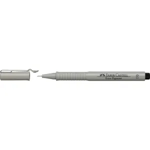Cienkopis kreślarski Ecco Pigment wkład czarny 0,1mm 1kol. Faber Castell (FC166199)