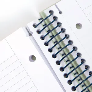 Kołozeszyt (kołonotatnik) 1918 różowy A4 80k. 95g linia Milan (57142E80P)