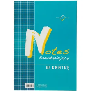 Notes Michalczyk i Prokop A4 40k. krata 210mm x 297mm