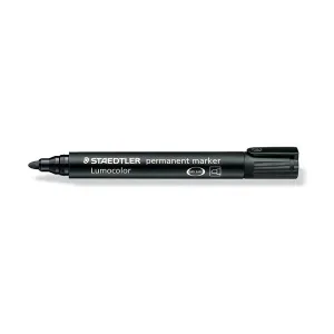 Marker permanentny wkład czarny 2,0mm okrągła końcówka Staedtler (S 352-9)