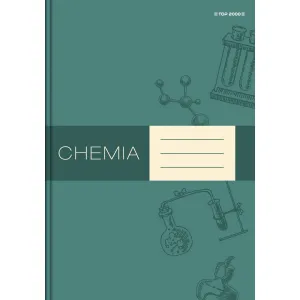 Brulion Top 2000 tematyczny chemia A5 80k. 60g krata (400152063)