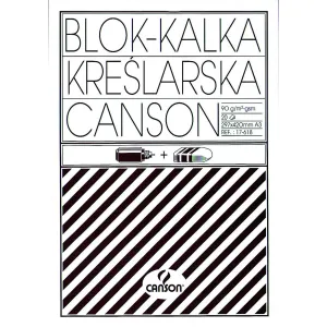 Kalka kreślarska A3 przezroczysty 90g [mm:] 297x420 Canson (200005323)