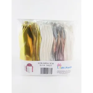 Kokarda 3CM METAL.ślub 3mm Gift Pack (hurt 38)