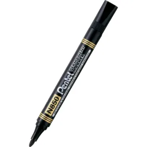 Marker permanentny wkład czarny 1,5mm okrągła końcówka Pentel (N850)