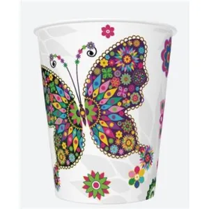 Kubek jednorazowy daisy papier 250ml Pol-mak (01)