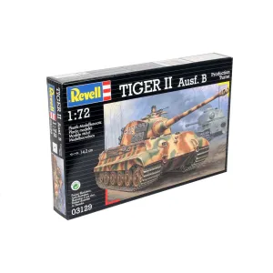 Model do sklejania Tiger II - niemiecki czołg ciężki z okresu II wojny światowej Revell (03129)