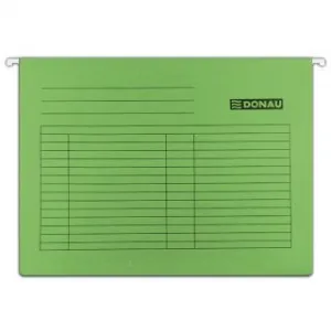 Teczka zawieszkowa Donau A4 - zielony 230g (7410905-06)
