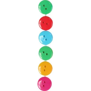 Guziki Titanum Craft-Fun Series samoprzylepne 12mm mix 66 szt (16079A)