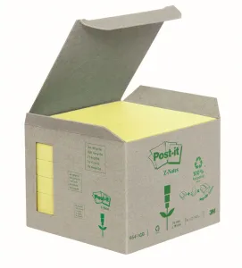 Notes samoprzylepny 3M żółty 100k 76mm x 76mm (R330)