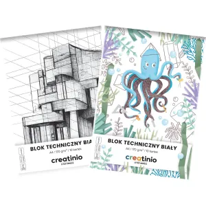 Blok techniczny Creatinio A4 biały 170g 10k Top 2000 (400176667)