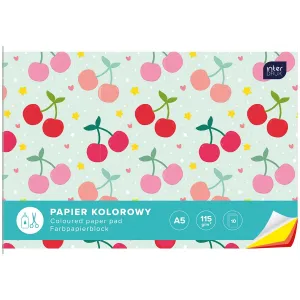 Zeszyt papierów kolorowych A5 115g 10k Interdruk (ZEPKA5)