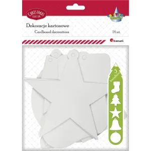 Ozdoba papierowa Craft-Fun Series zawieszka świąteczna Titanum (176710B)