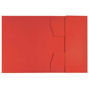 Teczka kartonowa recycle A4 czerwona 430g Leitz (39060025)