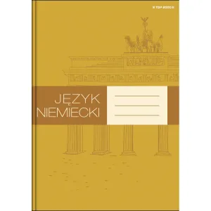 Brulion tematyczny TOP-2000 niemiecki A5 80k. 70g krata 150mm x 210mm (400160628)