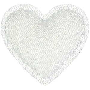 Ozdoba materiałowa Craft-Fun Series Srebrne serduszka Titanum (BJ25042704)