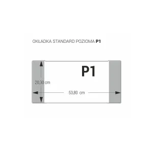 Okładka P1 [mm:] 203x538 Biurfol (OZK-33)