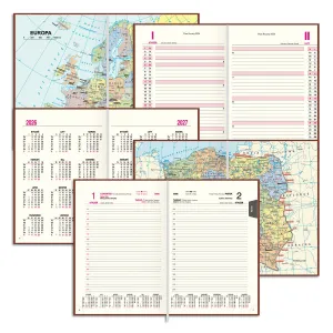 Kalendarz książkowy (terminarz) A4 Press (DZIENNY)