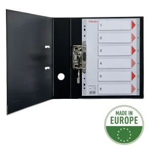 Przekładka numeryczna A4 szara 6k 1-6 Esselte (100104)