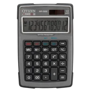 Kalkulator kieszonkowy Citizen (WR-3000NRGYE)