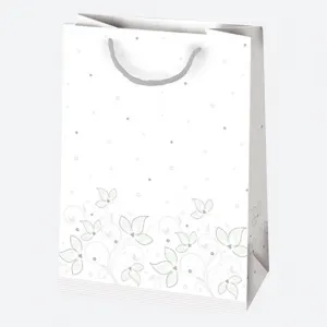 Torebka ozdobna z brokatem Pol-Mak mix wzorów 230x320x110 (T5B)