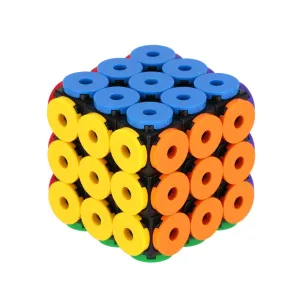 Układanka kostka magiczna guzik 6x6x6 Mega Creative (553093)