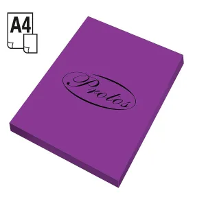 Papier kolorowy A4 50g fioletowy jasny 50k. 170g Protos