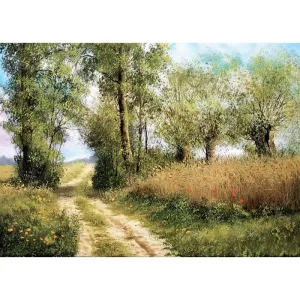 Kalendarz ścienny POLSKIE ZAKĄTKI 13-planszowe A4 280mm x 200mm Lucrum (RW6)